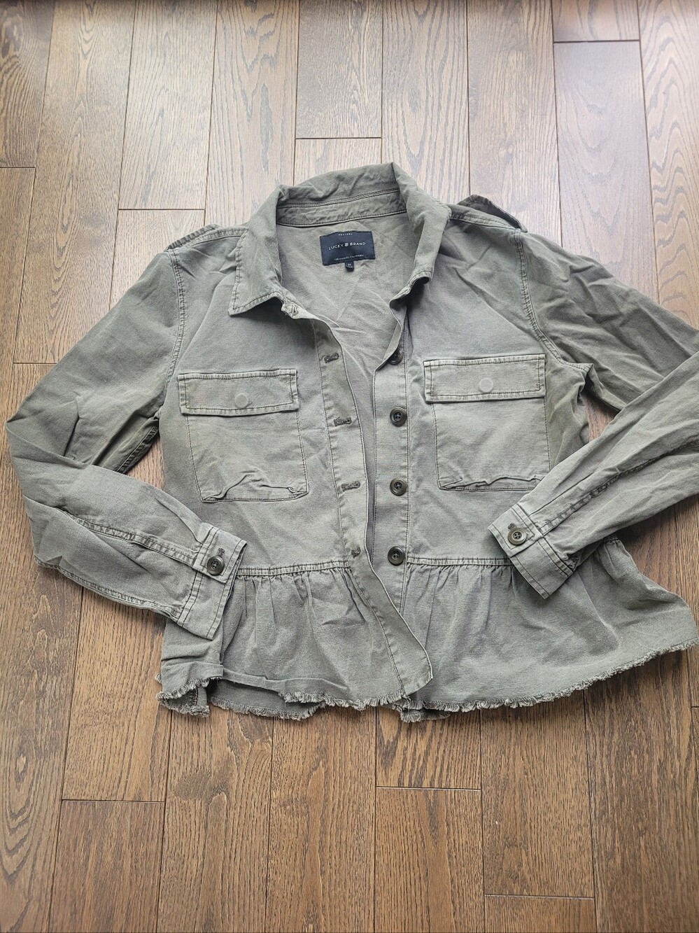 Lucky Brand, Peplum Jacket